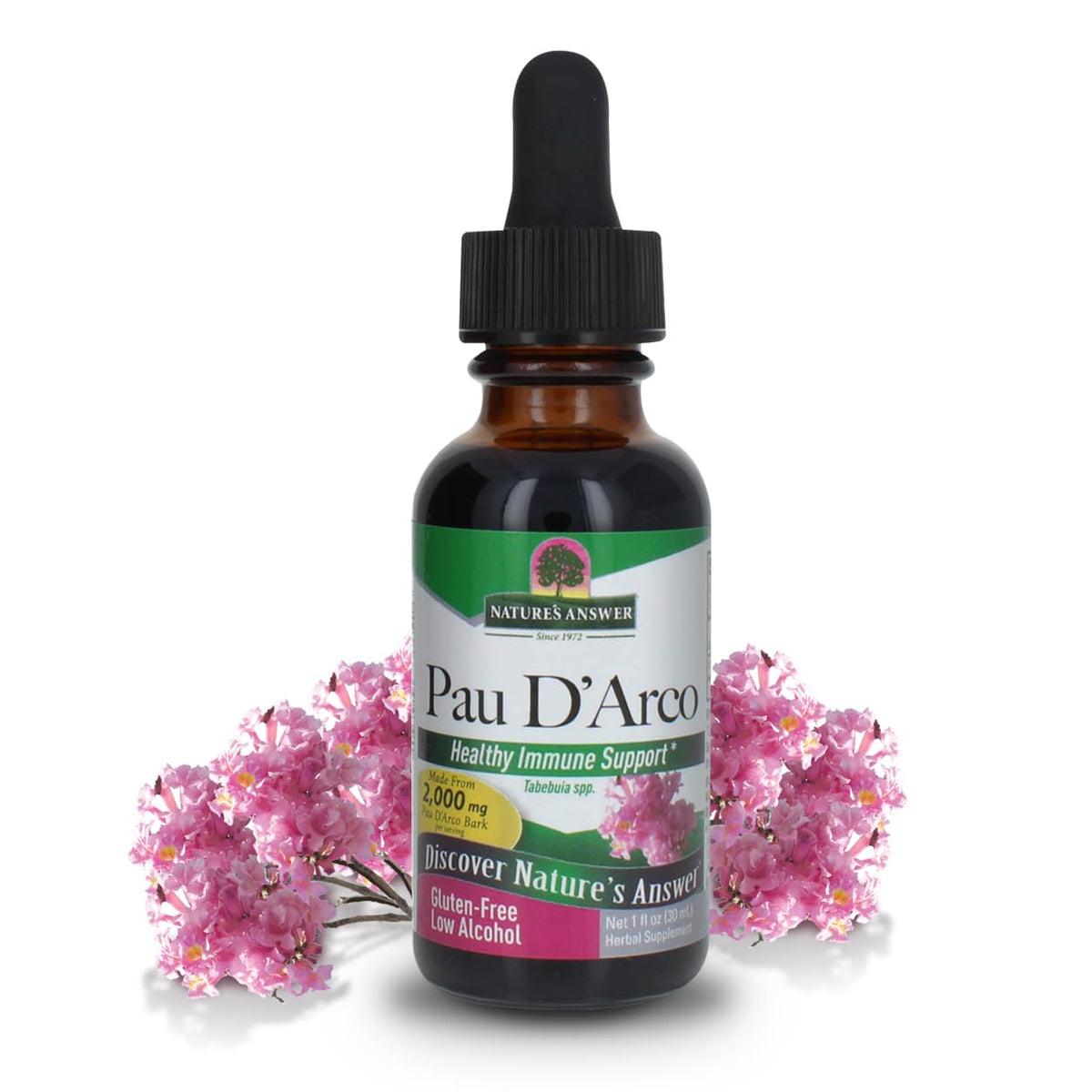 Nature's Answer Pau D'Arco Inner Bark Liquid - 1 Fl Oz