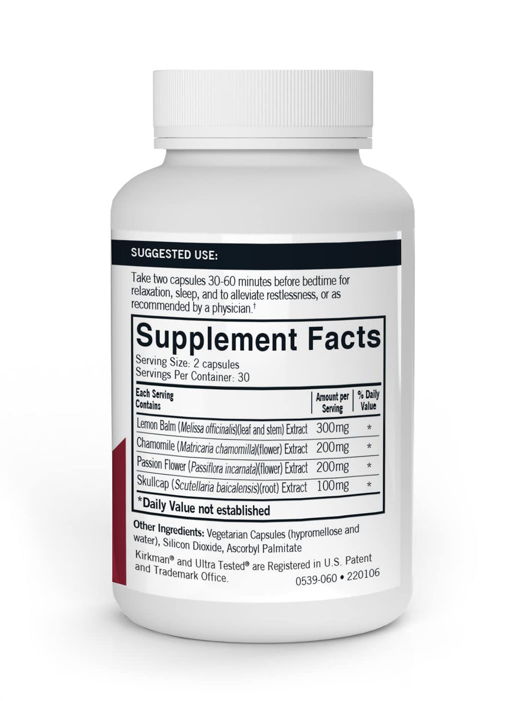 Kirkman Herbal Sleep Aid - 60 Capsules - image 2