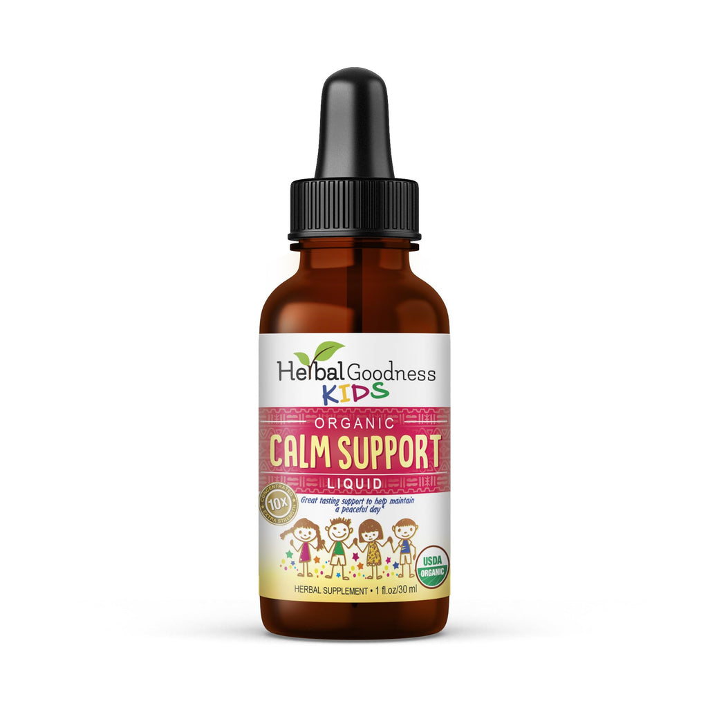 Herbal Goodness Kids Magnesium Glycinate + Citrate Calm Sleep Drops - 1 Fl Oz