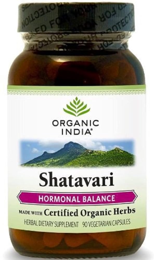 Organic India Shatavri Formula Women's Health - 90 Vegetarian Capsules