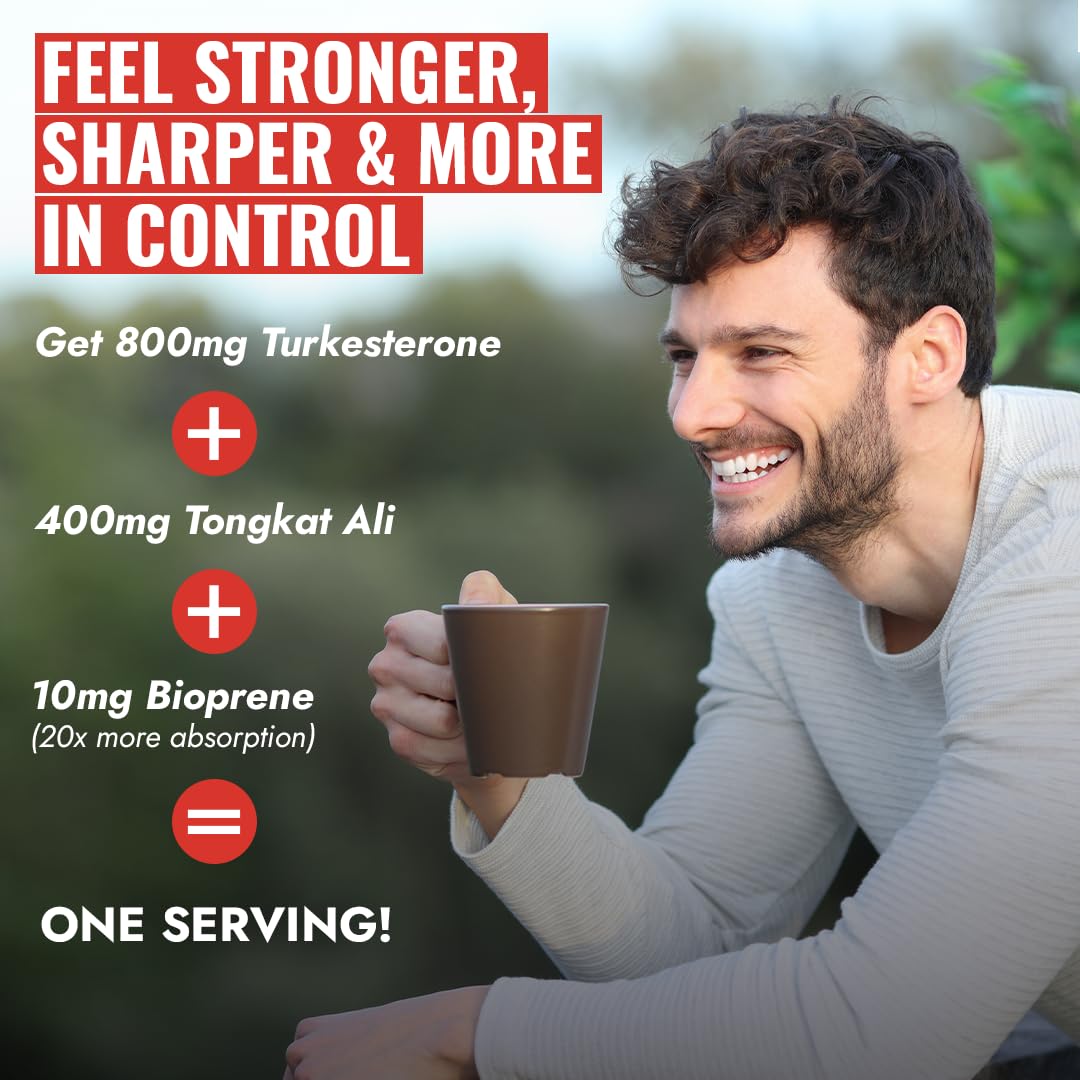 Benevolent Nourishment Turkesterone & Tongkat Ali Testosterone Supplement - image 3