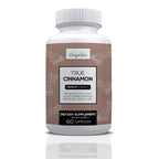 Vita Organics True Cinnamon Supplement Ceylon Bark - 60 Vegetarian Capsules