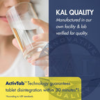 KAL Extra Strength Calcium Magnesium Supplement - 250 Tablets - image 5