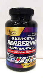 Organic Cadane Berberine 7-in-1 Supplement - 90 Capsules - image 2