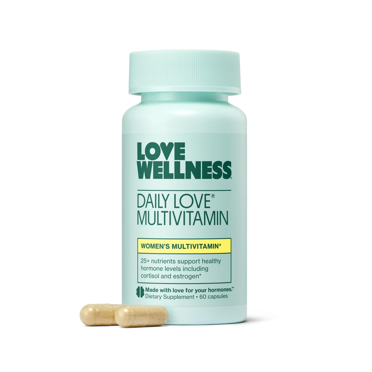 Love Wellness Daily Love Multivitamin for Women - 60 Capsules