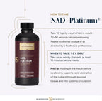 Quicksilver Scientific NAD+ Platinum Liquid - 40 Servings - image 6