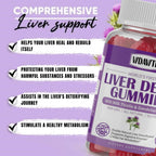 VIDAVITE Liver Cleanse Detox & Repair Gummies - 60 Count - image 2