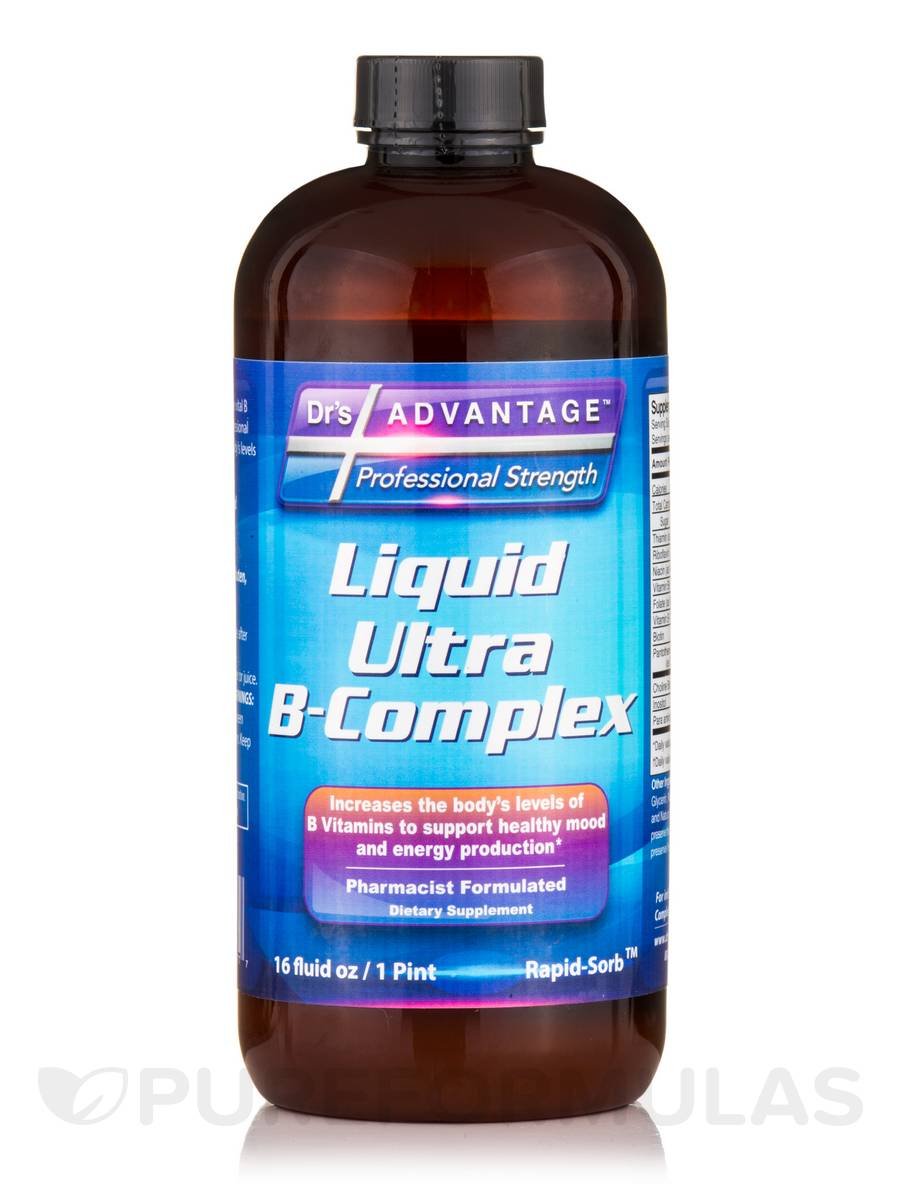 Dr's Advantage Liquid Ultra B Complex - 16 Fl Oz - image 2