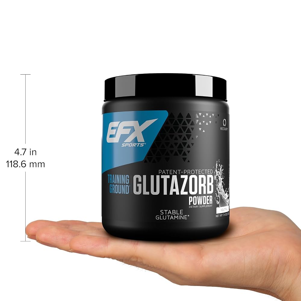 EFX Sports Training Ground Glutamine Powder - 140 Servings - image 8