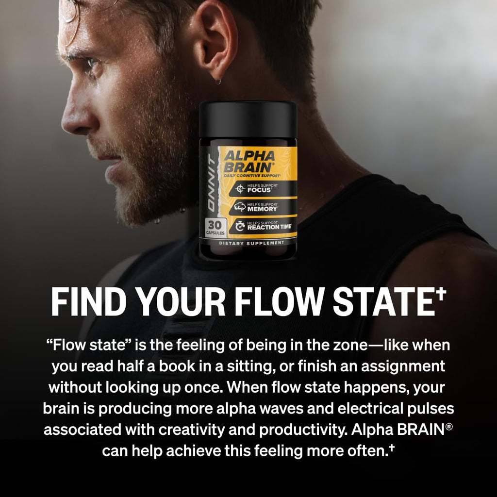 ONNIT Alpha Brain Nootropic for Focus & Memory - 120 Capsules - image 2