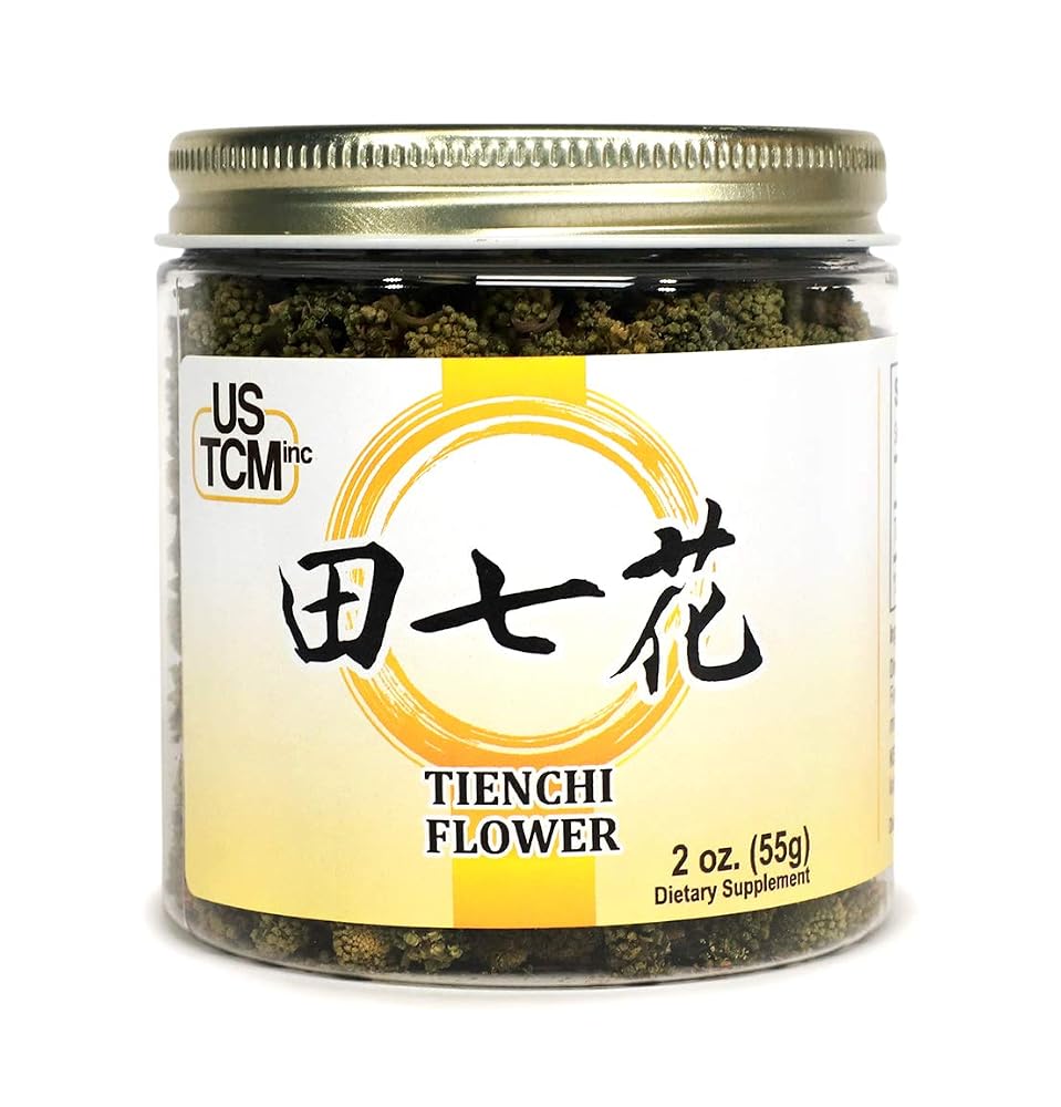 USTCM Tienchi Flower Panax Notoginseng Flower Tien Qi Hua 田七花