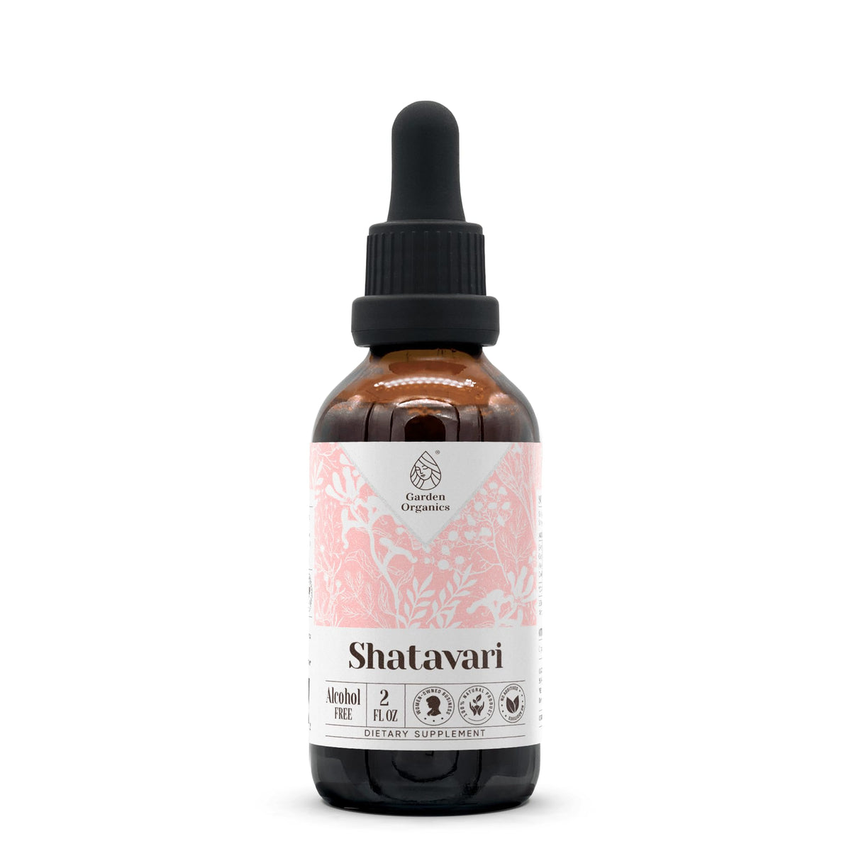 Garden Organics Shatavari Alcohol-Free Natural Tincture Extract