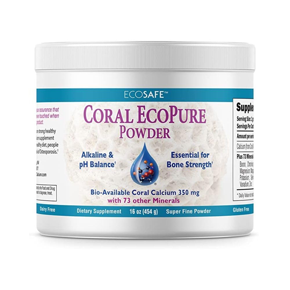 Coral White Coral Calcium Powder - 16 Ounces