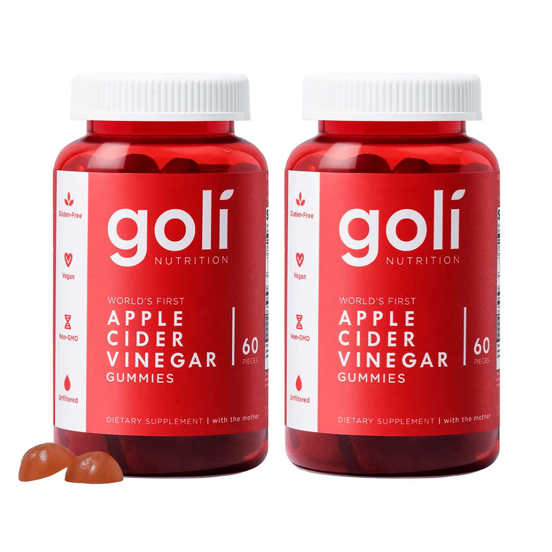 Goli Apple Cider Vinegar Gummies - Worlds First ACV Gummy