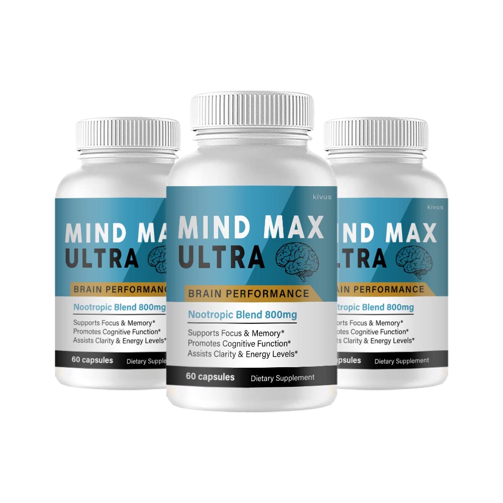 Kivus Mind Max Ultra Brain Performance - 180 Capsules