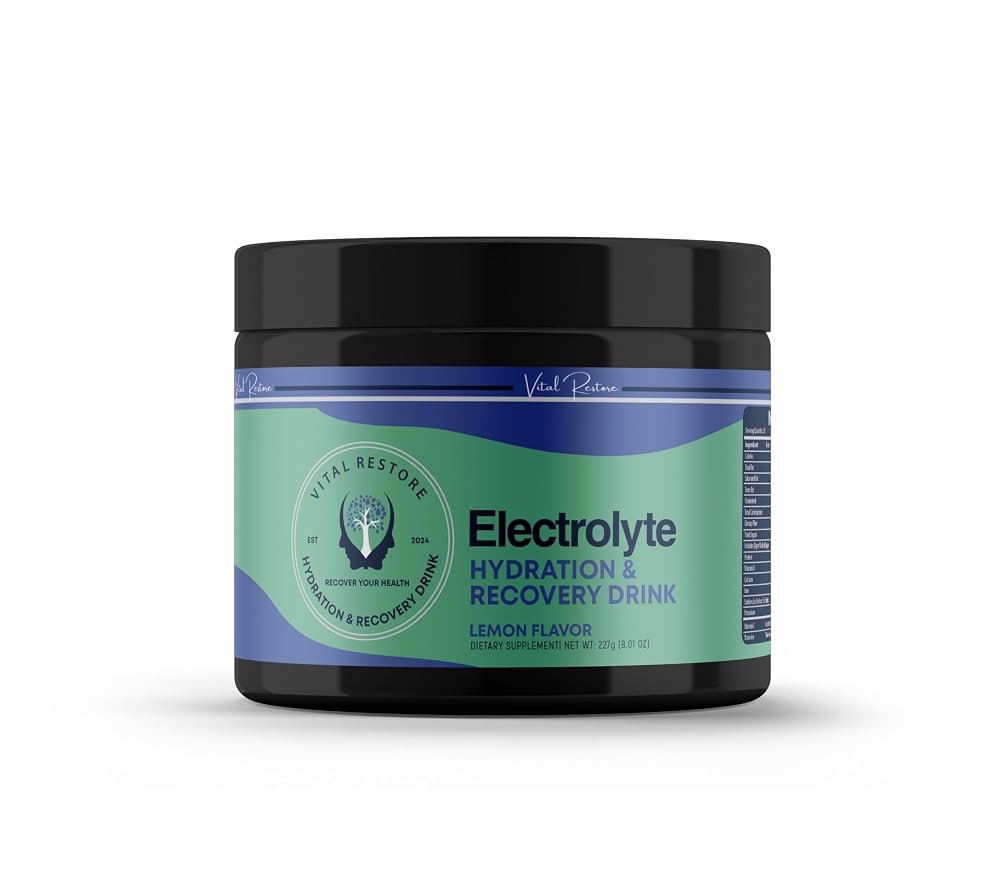 VitalRestore Natural Electrolyte Recovery Powder - 28 Servings