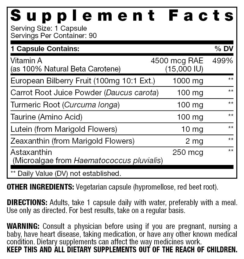 Fresh Start Vision Support Antioxidant Formula - 90 Capsules - image 4