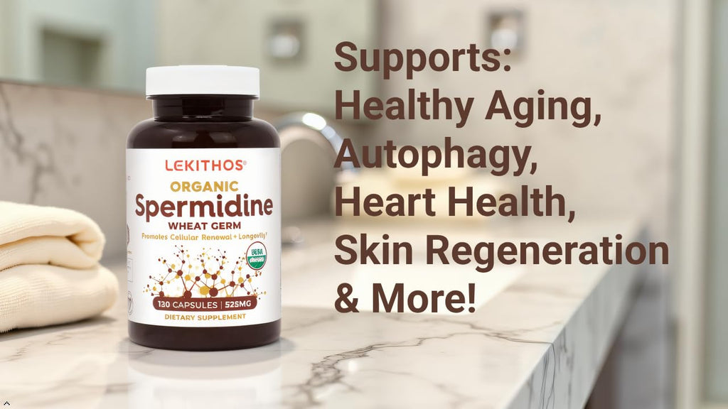 Lekithos Organic Spermidine Capsules - 120 Capsules - image 5
