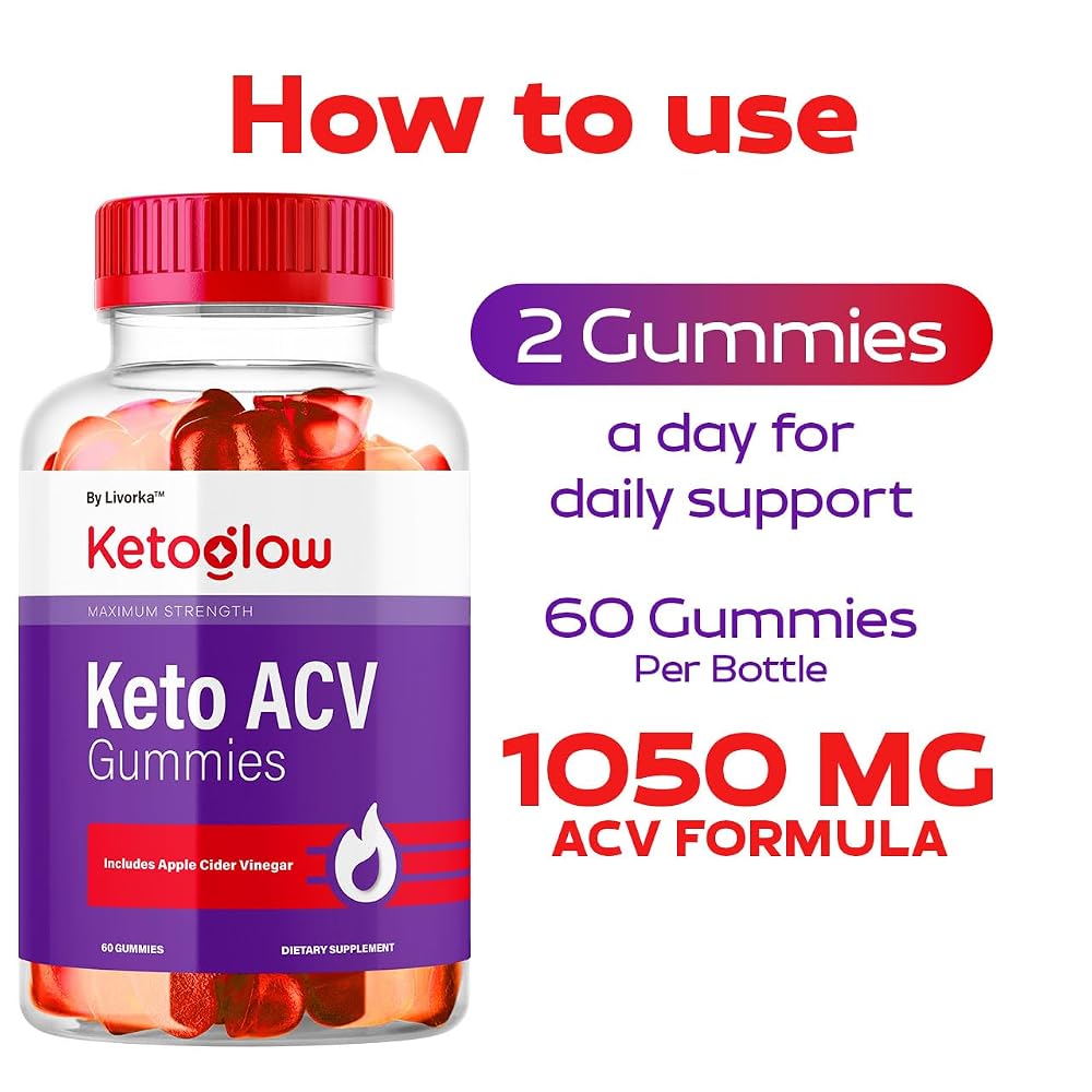 LIVORKA KetoGlow Keto ACV Gummies - 60 Gummies - image 3