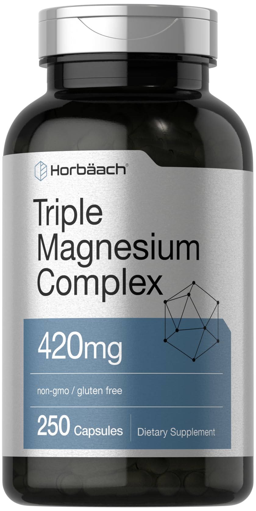 Horbäach Magnesium Complex 420 mg - 250 Capsules