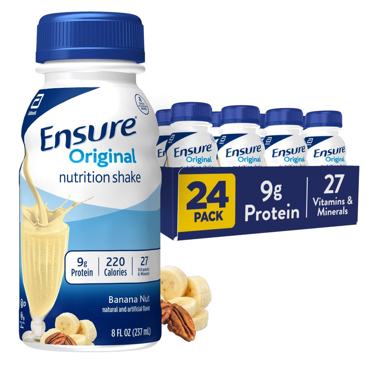 Ensure Original Banana Nut Nutrition Shake - 24 Pack