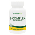 NaturesPlus B-Complex with Rice Bran - 90 Tablets