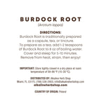 Alkaline Herb Burdock Root Tea Cut and Sifted - 4 oz - image 2