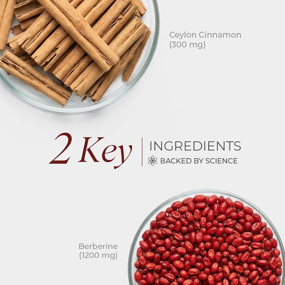 ATEMPO Berberine with Ceylon Cinnamon 1500mg - 120 Capsules - image 4