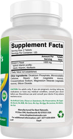 Best Naturals Brewers Yeast 500 mg - 480 Tablets - image 6
