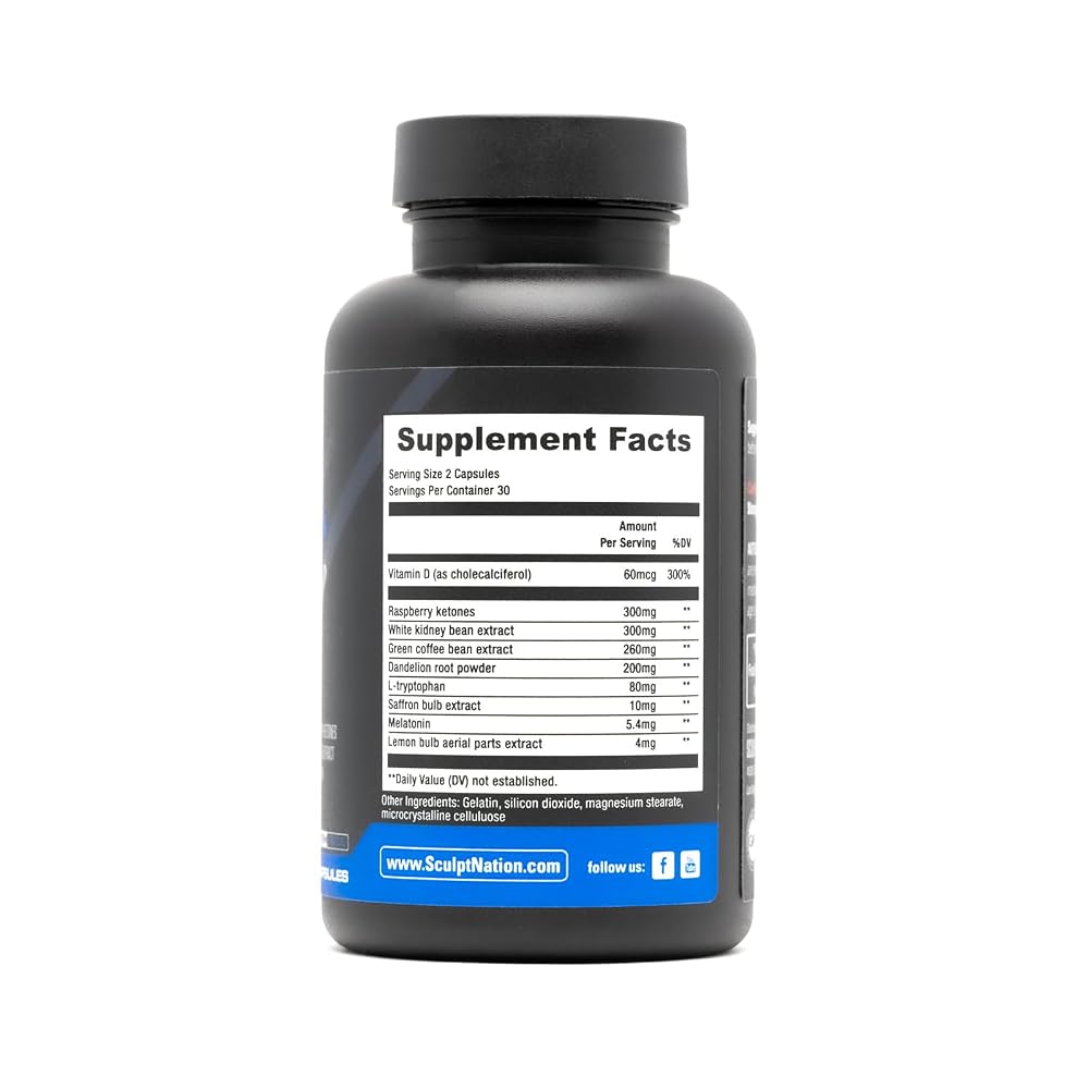 Sculpt Nation by V Shred Burn Fat Burner for Men & Women - Day