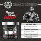 DEXTER JACKSON Black Series Turbo HP Pre Workout