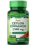 Nature's Truth Super Cinnamon Plus Biotin & Chromium Capsules - 180 Count
