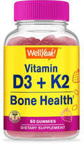 WellYeah Vitamin D3 + K2 Gummies Bone Support - 60 Gummies