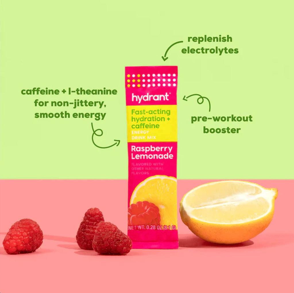 Hydrant Energy Electrolyte Powder Raspberry Lemonade - 30 Sticks - image 4