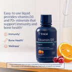 Trace Minerals Liquid Vitamin D3 Tropical Cherry - 16 fl oz - image 2