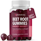 HAVASU NUTRITION Beet Root Gummies with COQ10 & Pomegranate - Nitric