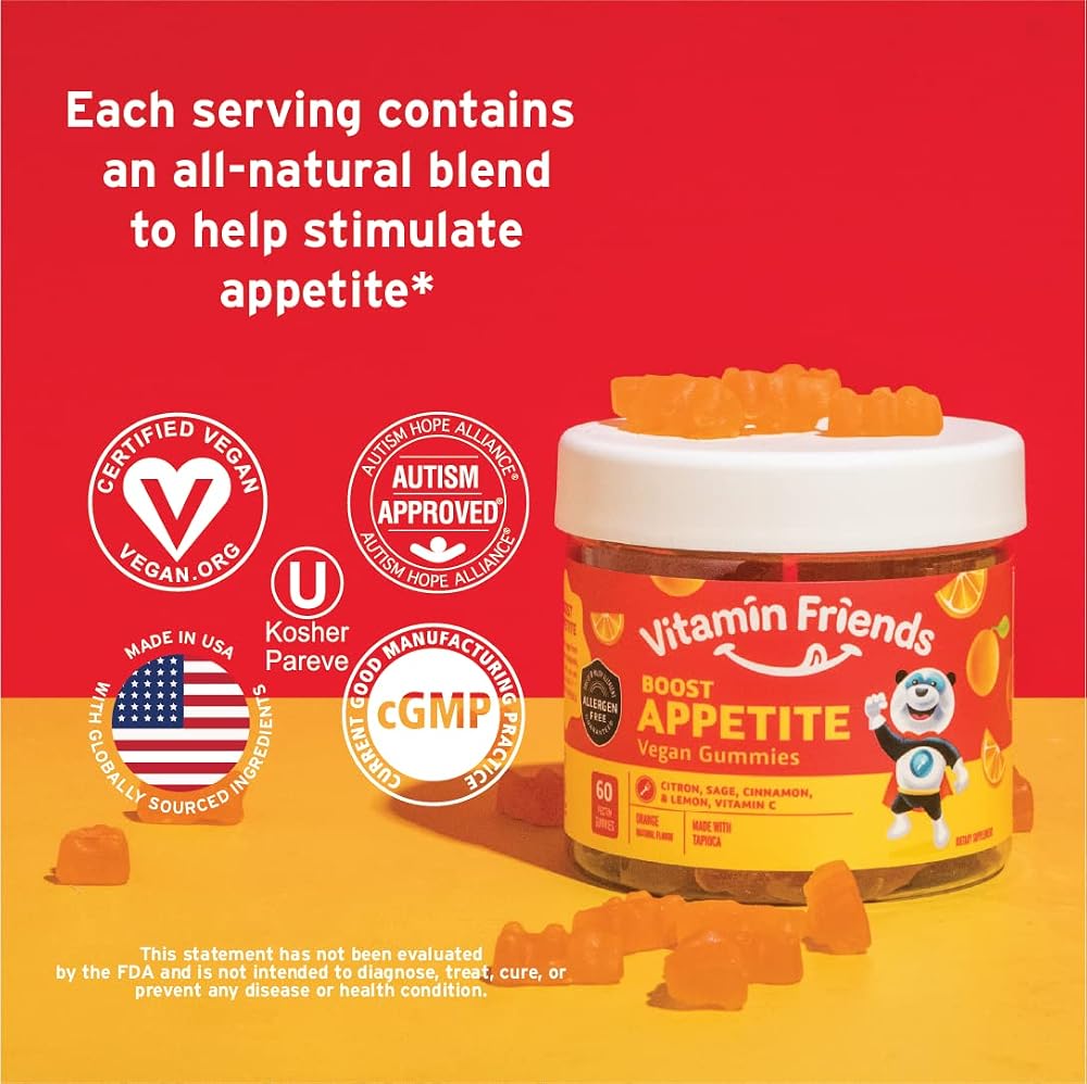 Vitamin Friends Appetite Stimulant Gummies for Kids - 60 Gummies - image 4