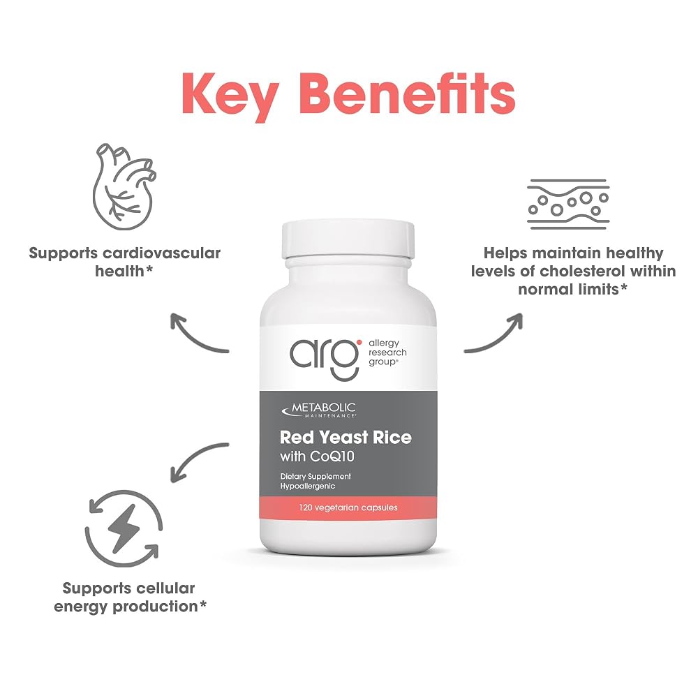 Metabolic Maintenance Red Yeast Rice with CoQ10 - 120 Capsules - image 4