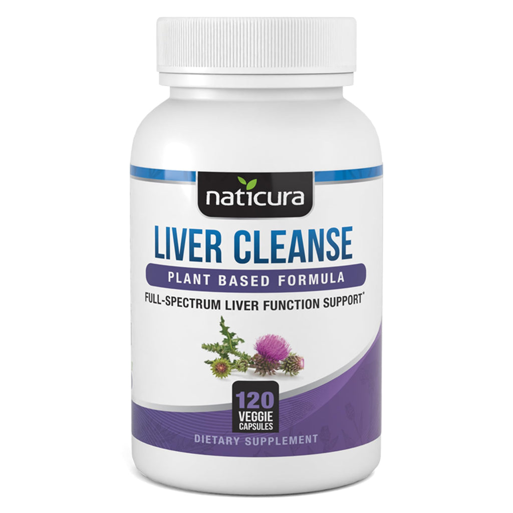 Naticura Liver Cleanse Plant-Based Formula - 120 Capsules