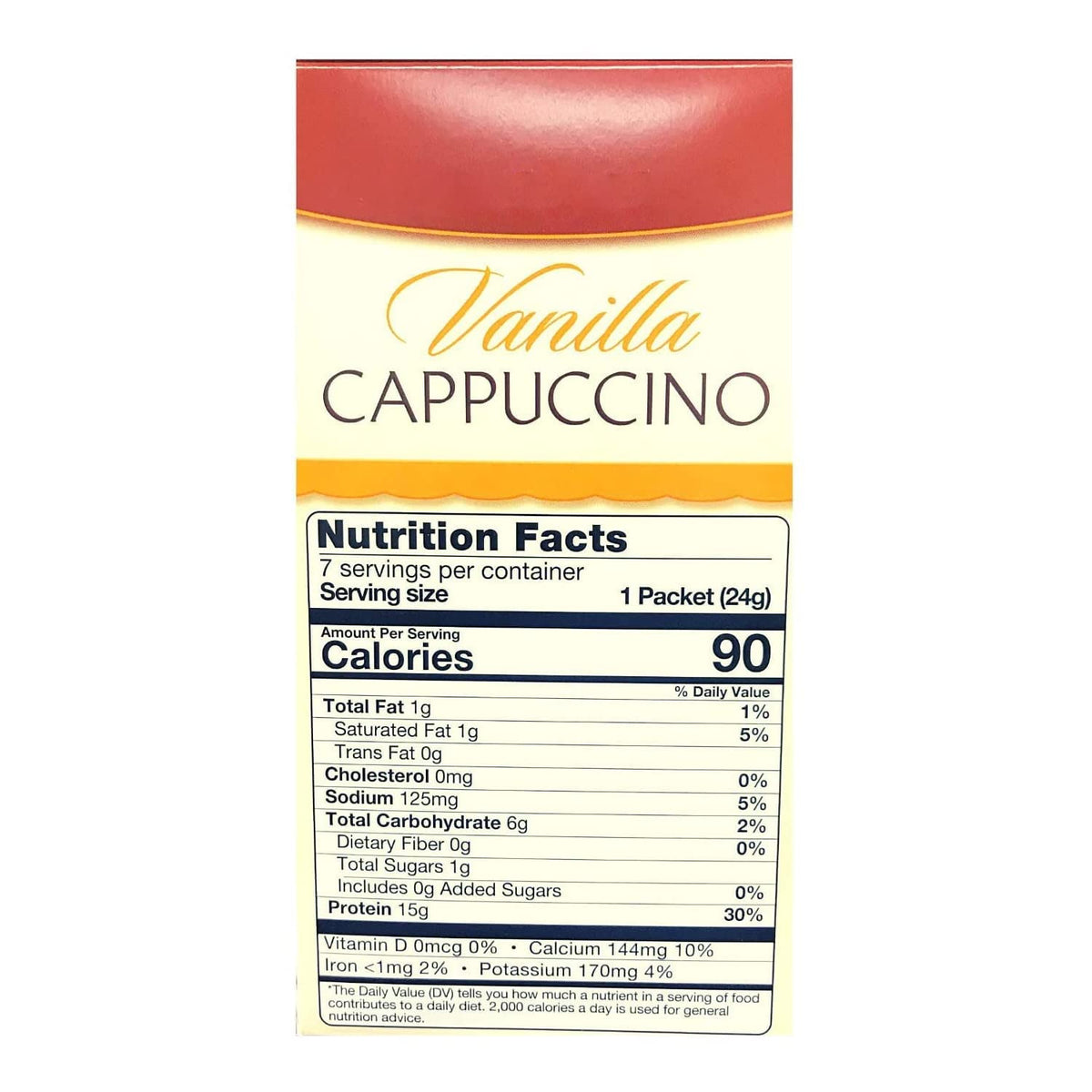 FitWise Ideal Protein Compatible High Protein Vanilla Cappuccino Mix - 0.85 oz - image 2