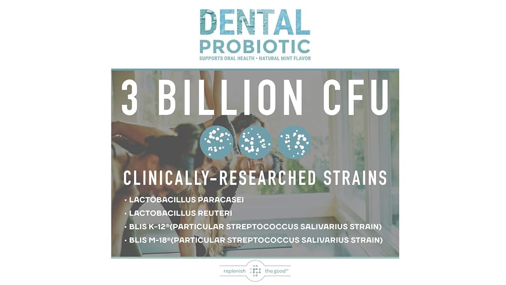 Replenish the Good Dental Oral Probiotic - 60 Chewable Tablets - image 6