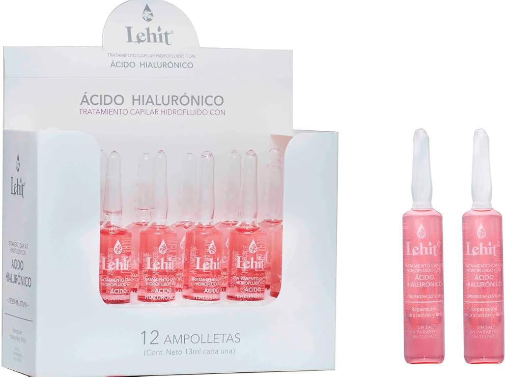 Lehit Tratamiento Hialuronico Capilar 12 Ampollas