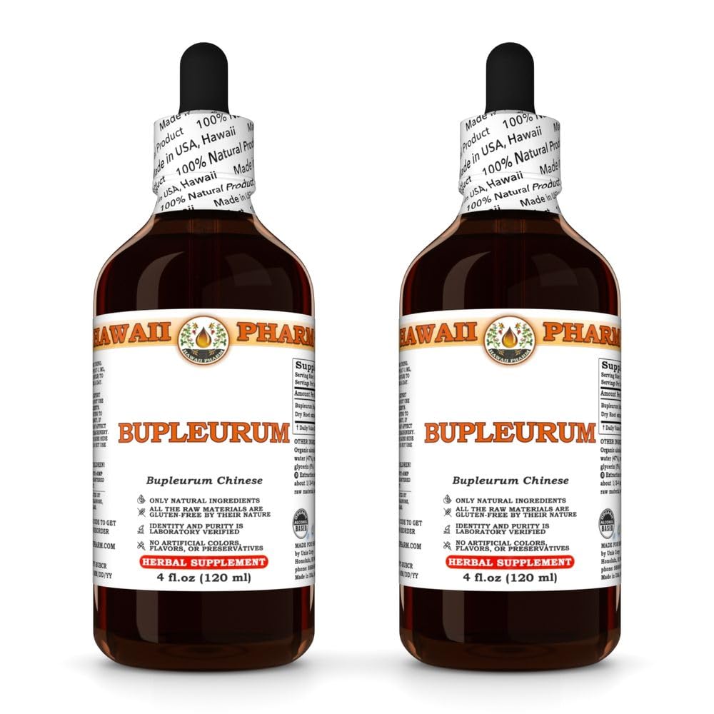 Hawaii Pharm Bupleurum (Bupleurum chinense) Root Liquid Extract