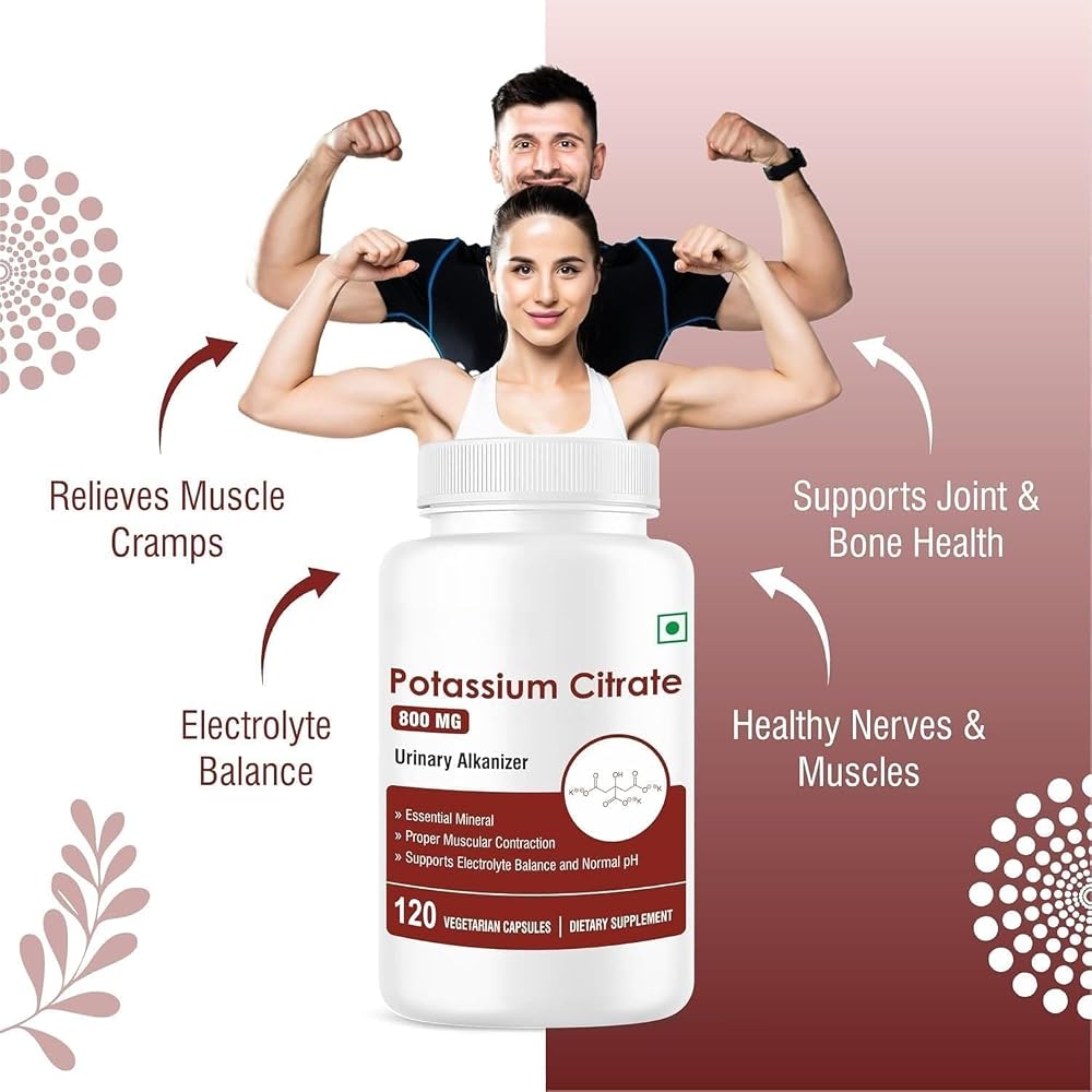 Generic Potassium Citrate 800 mg - 120 Vegetarian Capsules - image 2
