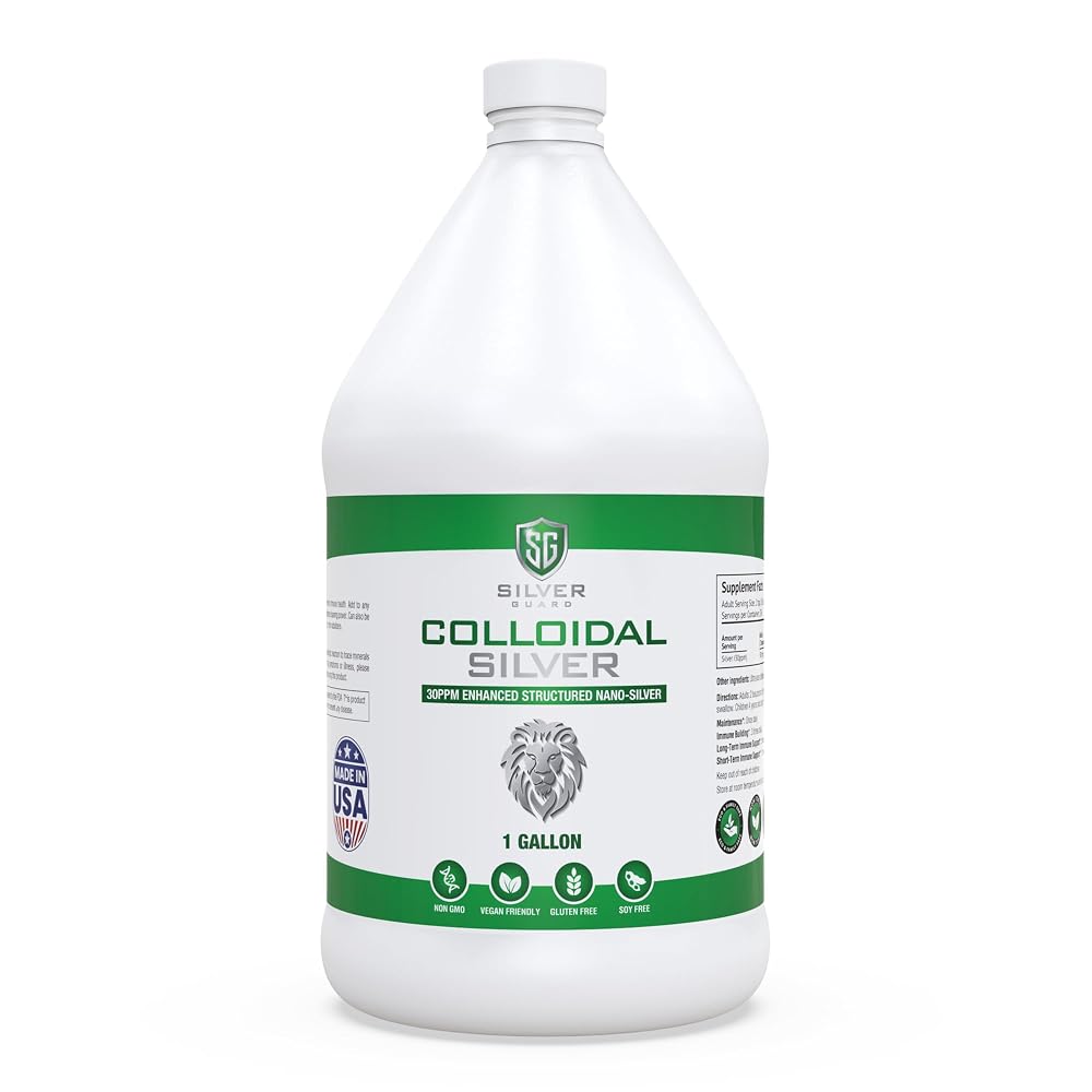 SilverGuard Enhanced Colloidal Silver Liquid Immune Support Supplement - image 3