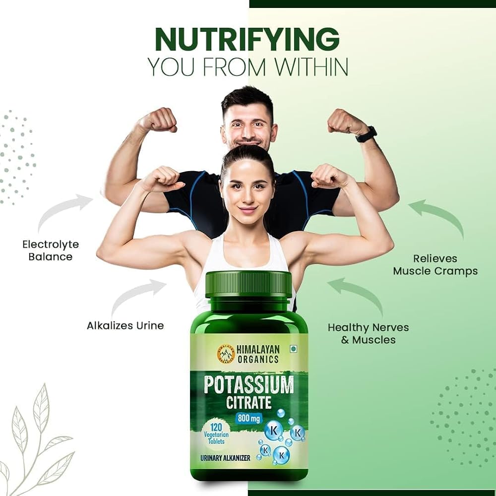 Generic Potassium Citrate 800mg Vegetarian Tablets - 120 Count - image 6