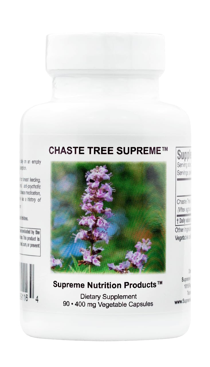 Supreme Nutrition Chaste Tree Supreme Vitex - 90 Vegetarian Capsules