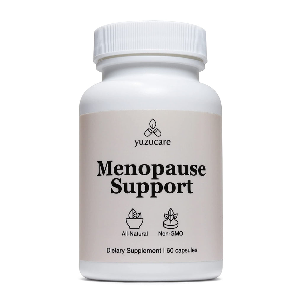 Yuzucare Menopause Support Supplement for Hot Flashes - 60 Capsules