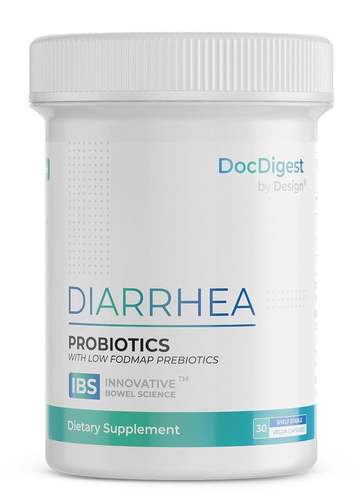 DocDigest by Design IBS Anti Diarrhea Probiotic - 30 Capsules