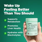H-PROOF The Anytime You Drink Vitamin, Green Apple - 40 Tablets - image 2